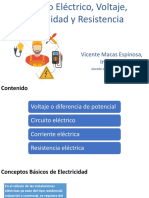 Clase I2 02 Circuito Eléctrico Voltaje Intensidad y Resistencia