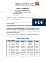 Informe 004 - Requerimento de Poliza de Seguro