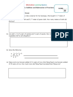 Addition Ans Subtraction of Fractions