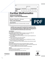 Further Mathematics: Pearson Edexcel Level 3 GCE