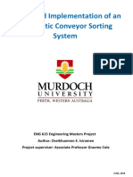 Automatic Conveyor Sorting System