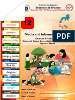 Media and Information Literacy: Department of Education