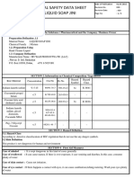 Material Safety Data Sheet Liquid Soap Jini