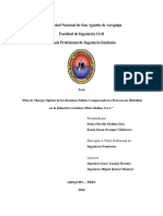 Plan de Manejo Optimo de Rrss Industria Curtidora