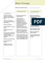 Action To Reduce The Incidence of Falls