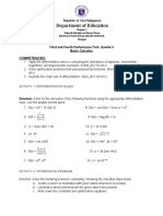 Performance Task 3 Basic Calculus