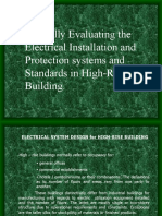 Critically Evaluating The Electrical Installation and Protection Systems and Standards in High-Rise Building