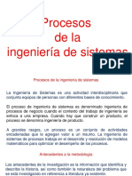 Procesos de Ingeniería de Sistemas