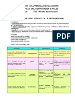 FICHA de TRABAJO - Semana 29 Integral Mate Comunicación Inglés 3ero y 4to.20 de Octubre 3.05 PM