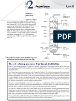 Study This Diagram of The Oil Distillation Process. Circle T (True) or F (False) in The Description