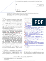 Tension Testing of Metallic Materials: Standard Test Methods For