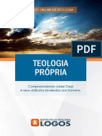 Teologia Própria - Teontologia - Curso de Teologia 100% Online - Instituto de Teologia Logos