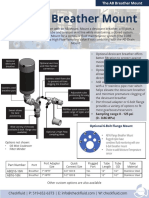 The Ab Breather Mount: Sampling Range 0 - 125 Psi (0 - 0.86 Mpa)