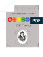 Esoteric Arts Chicago 2015 Cosmic Keyboard Cymatics Calendar