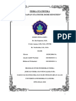 Makalah Pengantar Fisika Statistik (Penerapan Statistik Bose-Einstein)