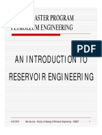 Reservoir Engineering