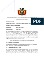 Sentencia Constitucional Plurinacional 1101