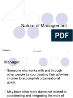 Chapter 3 Nature of Management