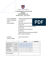 Lab Report - Particle Size Distribution (PSD) - Dry Sieving