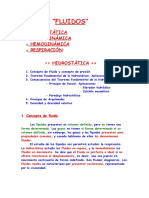 11 - Hidrostática e Hidrodinámica - Apuntes de Física de Enfermería