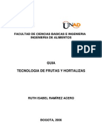 G. Tecnologia Frutas y Hortalizas