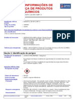 Ficha de Informações de Segurança de Produtos Químicos: Seção 1. Identificação