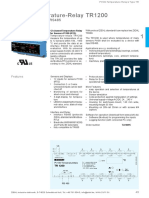 Pt100-Temperature-Relay TR1200: 12 Sensors, Interface RS485