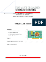 Informe de Tarjetas de Video