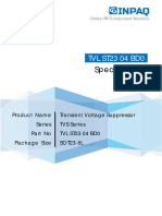 INPAQ Transient Voltage Suppressor TVLST2304BD0 Specification A0