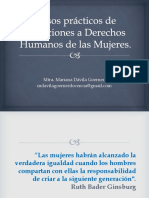 Casos Practicos de La Violencia Hacia La Mujer - Primera Parte