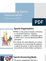 Organizing Sports Tournaments