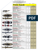 2021 LSF Kayak Quotation List