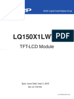 LQ150X1LW71N: TFT-LCD Module