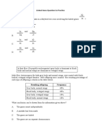 Linked Gene Question To Practice: JQ JQ