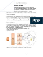 Cloud Computing Cloud Computing:remote Controlling