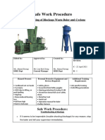 Safe Work Procedure Waste Baler 2