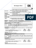 06-Earnings-Per-Share Practice Problems Faisal & CO