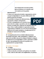 Cuestionario. Integración Latinoamericana y Caribeña. Ética y Socialismo Del Siglo XX