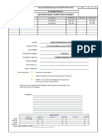 Centrifugal Pump Data Sheet: Doc. No.