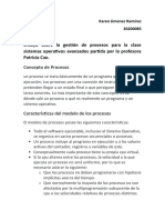 Ensayo Gestion de Procesos