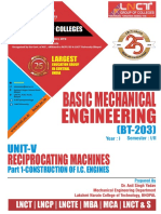 1 BME BT 203 First Year Unit V Part 1 Dr. Anil Singh Yadav