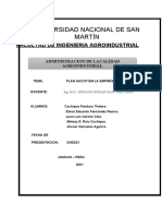 Trabajo Final de Administracion de La Calidad Plan Haccp