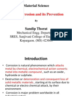 Metal Corrosion and Its Prevention: Material Science