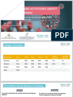 Experiences and Attitudes About Distance Learning - en