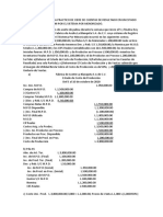 CF 066 Costo I Problema Practico de Ciere de Cuentas de Resultado en Un Estado de Costo de Produccion Por El Sistema Por Menorizado