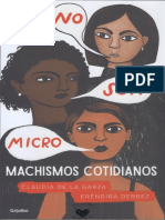 No Son Micro. Machismos Cotidiano