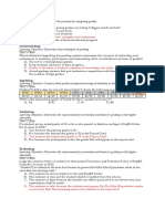 Test Items - Cognitive Domain