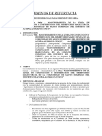 3.-TDR Residente de Obra 2021