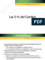 Las 5 Fs Del Cambio