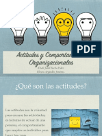 Actitudes y Comportamiento Organizacional